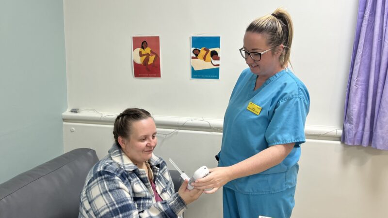 Karolina Brodoceanu and Rebecca Eason