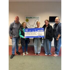 Stuart Clemmet, Pauline Lomas (Tim's wife), Kimberley Almond, Hayley Hadfield,, Heather McNicol