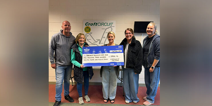 Stuart Clemmet, Pauline Lomas (Tim's wife), Kimberley Almond, Hayley Hadfield,, Heather McNicol