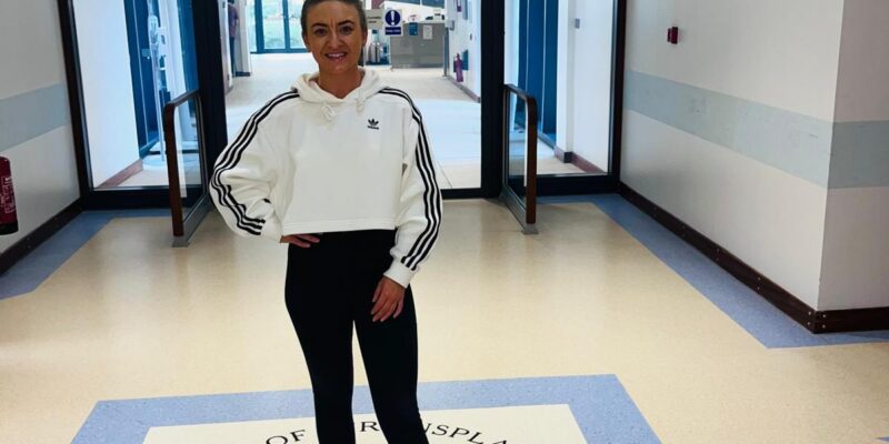 Lyndsey Hoare at the Freeman Hospital