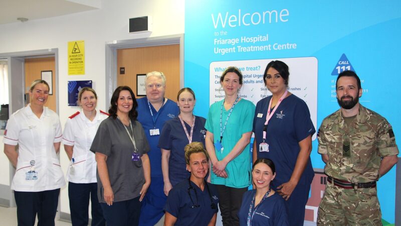 Friarage urgent treatment centre team