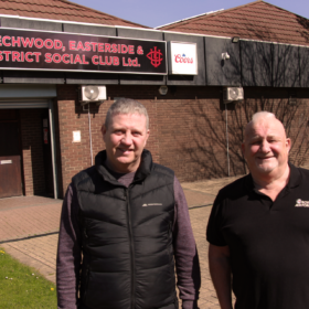 Mick Smith (left) and Harry Dunn (right)