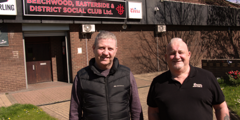 Mick Smith (left) and Harry Dunn (right)