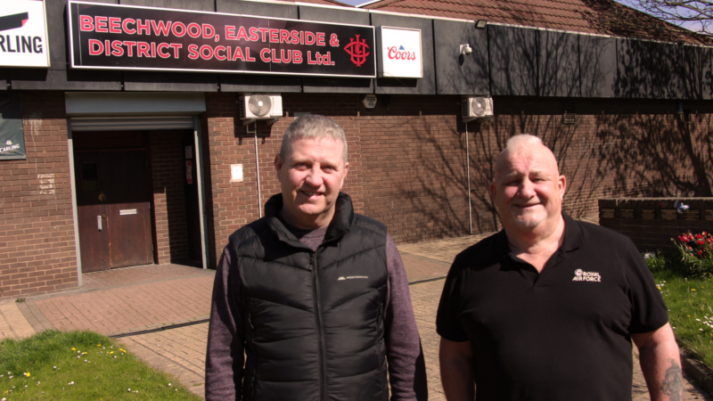 Mick Smith (left) and Harry Dunn (right)