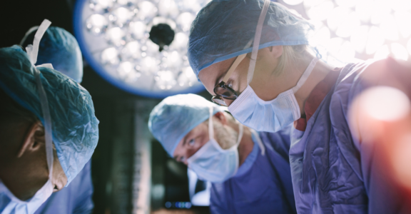 Surgeons in theatre