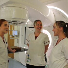 Radiotherapy team at The James Cook University Hospital