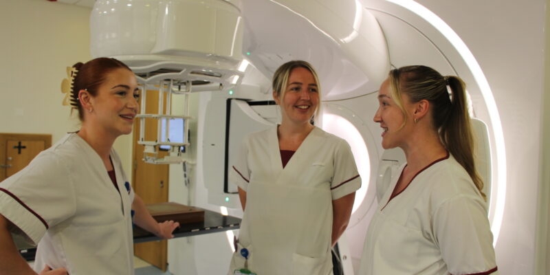 Radiotherapy team at The James Cook University Hospital