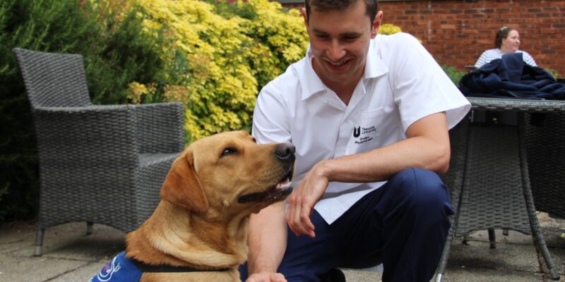 Miles Woolfenden with Kyro