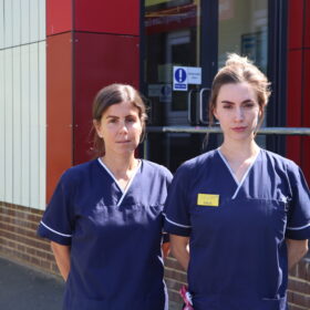 Leanne Powell and Laura Pennicott