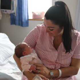 Zana and her daughter Remi