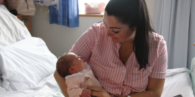 Zana and her daughter Remi