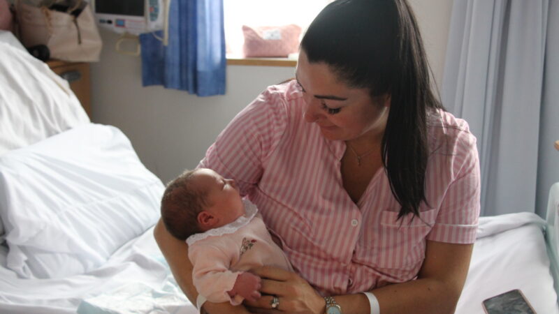 Zana and her daughter Remi