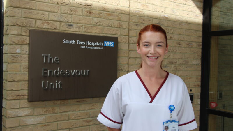 Senior therapeutic radiographer Lauren Husband