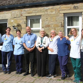 University Hospitals Tees staff members at Reeth Medical Centre