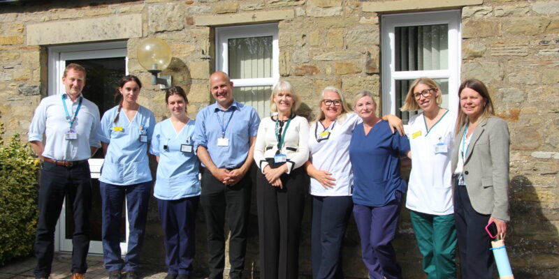 University Hospitals Tees staff members at Reeth Medical Centre