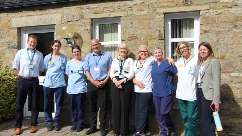 University Hospitals Tees staff members at Reeth Medical Centre