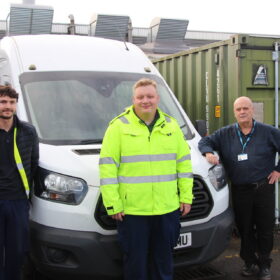 The team behind the transport service