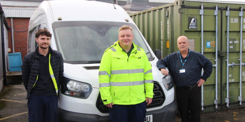 The team behind the transport service