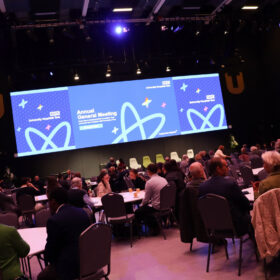 Attendees at the AGM