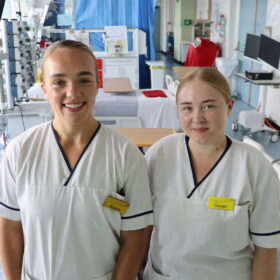 Sophie Andelin and Georgia Walker