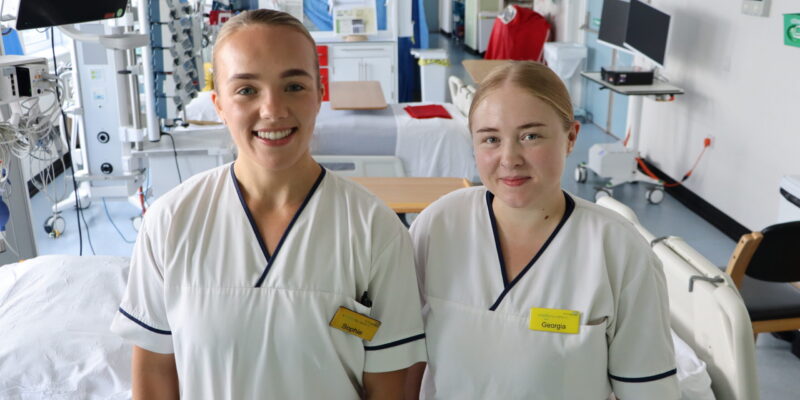 Sophie Andelin and Georgia Walker