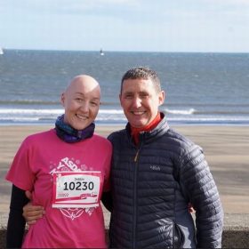 Debbie and Gary at Race for Life