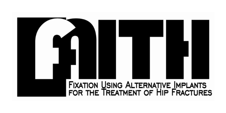 Faith logo in black and white coloured copy.