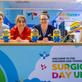 Children and young people's surgical day unit reception