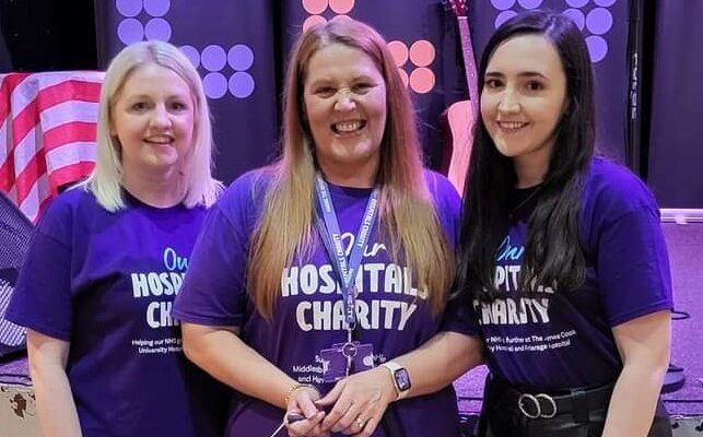 Picture of team members of Our Hospitals Charity