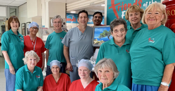 Friends of the Friarage and Friarage Hospital staff
