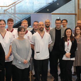 The radiotherapy team at The James Cook University Hospital